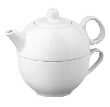 Чайний набір 2 в 1, колір білий - 93869-106- Фото №1