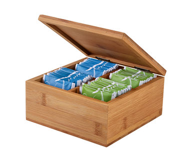 ARNICA. Бамбукова коробка для чаю, колір натуральний - 93996-160- Фото №2