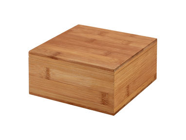 ARNICA. Бамбукова коробка для чаю, колір натуральний - 93996-160- Фото №3