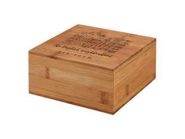 ARNICA. Бамбукова коробка для чаю, колір натуральний - 93996-160- Фото №4