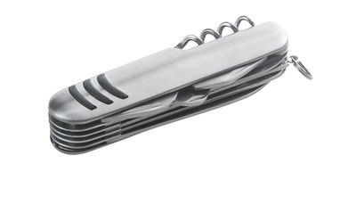 KAPRUN. Багатофункціональний кишеньковий ніж, колір сатин-срібло - 94147-127- Фото №1