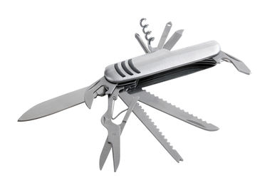 KAPRUN. Багатофункціональний кишеньковий ніж, колір сатин-срібло - 94147-127- Фото №2