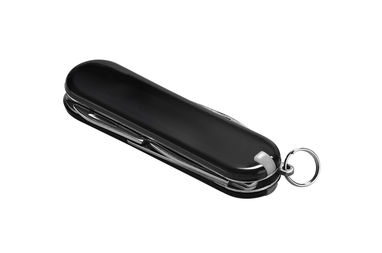Многофункциональный карманный нож, цвет черный - 94192-103- Фото №1