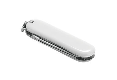 Многофункциональный карманный нож, цвет белый - 94192-106- Фото №1