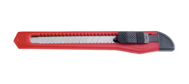 Канцелярский нож, цвет красный - 94501-105- Фото №1