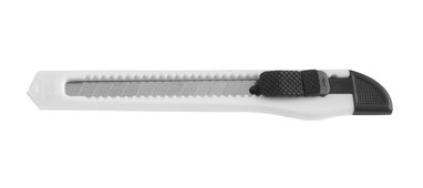 Канцелярский нож, цвет белый - 94501-106- Фото №1