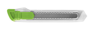 Канцелярский нож, цвет светло-зеленый - 94510-119- Фото №1