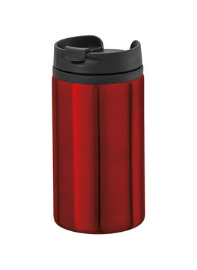 Чашка для подорожі, колір червоний - 94634-105- Фото №1