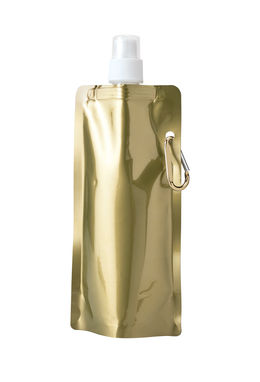 GILDED. Складная бутылка, цвет сатин золото - 94690-137- Фото №1