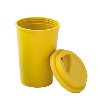 BACURI. Чашка для подорожі, колір жовтий - 94691-108- Фото №2