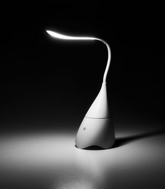 Настольная лампа с колонкой, цвет белый - 94744-106- Фото №3