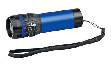 Металева лампа 1 Вт з функцією збільшення, BEAVER, колір синій - 94758-104- Фото №1