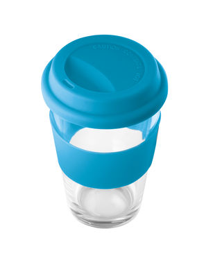 BARTY. Чашка для путешествия 330 мл, цвет голубой - 94763-124- Фото №3