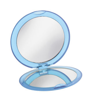 AMELIA. Подвійне дзеркало для макіяжу, колір блакитний - 94845-124- Фото №2