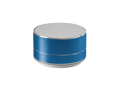 Бездротова колонка з мікрофоном, колір синій - 97252-104- Фото №1