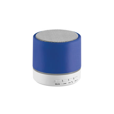Бездротова колонка з мікрофоном, колір королівський синій - 97253-114- Фото №1