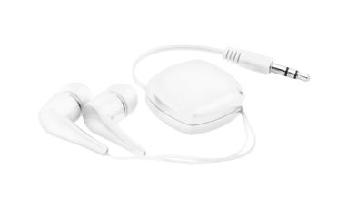 PINEL. Висувні навушники, колір білий - 97359-106- Фото №1
