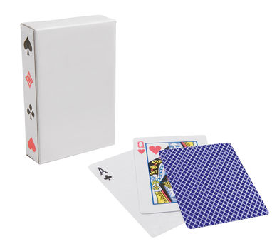 Колода из 54-х  карт, цвет синий - 98080-104- Фото №1