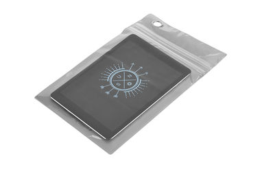 Тактильный чехол для планшета, цвет сатин серебро - 98316-123- Фото №2
