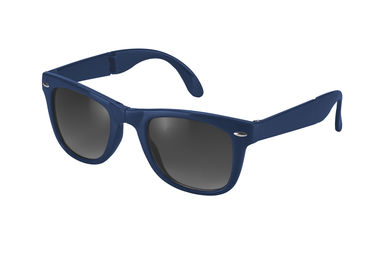 Складные солнцезащитные очки, цвет синий - 98321-104- Фото №1