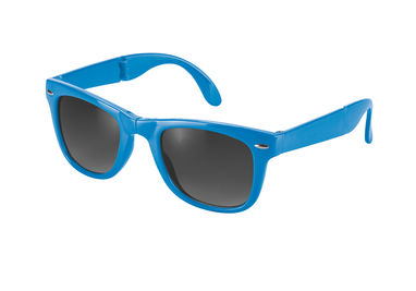 Складные солнцезащитные очки, цвет голубой - 98321-124- Фото №1