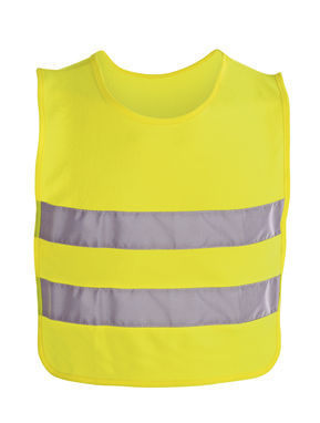 MIKE. Світловідбиваючий жилет для дітей, колір жовтий - 98501-108- Фото №1