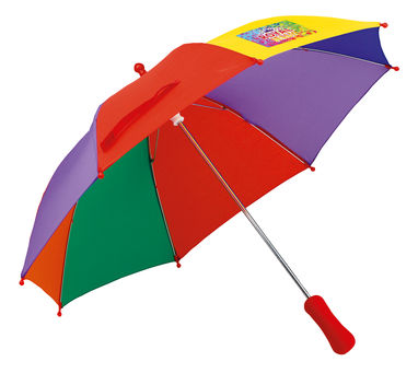 Детский зонтик с ручным механизмом открытия, 8 секторов - 99133-100- Фото №5