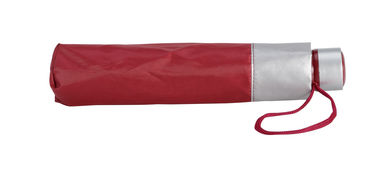 Компактный зонт, цвет бордовый - 99135-115- Фото №2