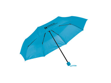 MARIA. Компактный зонт, цвет голубой - 99138-124- Фото №3