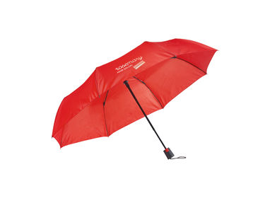 Компактный зонт, цвет красный - 99139-105- Фото №3