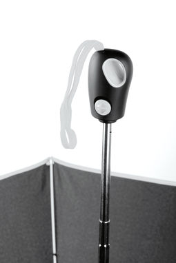 Складаний парасолька з системою закриття і відкриття, колір білий - 99150-106- Фото №2