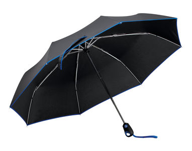 Складаний парасолька з системою закриття і відкриття, колір синій - 99150-114- Фото №1