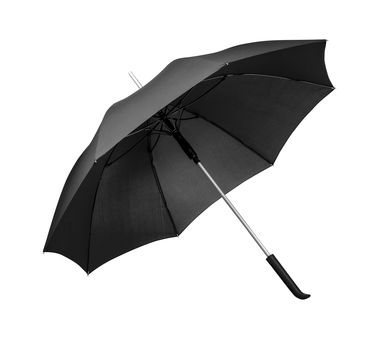 Автоматический зонт из полиэстера, 8 секторов, SANTINI, цвет черный - 99155-103- Фото №1