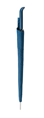 Автоматичний парасольку з поліестеру, 8 секторів, SANTINI, колір синій - 99155-104- Фото №3