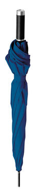 Автоматический зонт из полиэстера, 8 секторов, SANTINI, цвет синий - 99156-104- Фото №2