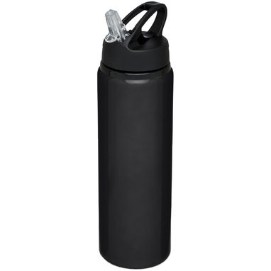 Бутылка спортивная Fitz , цвет сплошной черный - 10065490- Фото №1