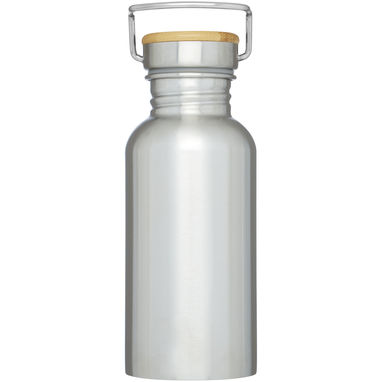 Пляшка спортивна Thor, колір сріблястий - 10065781- Фото №2