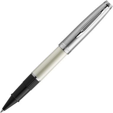 Ручка-роллер Embleme, колір кольору слонової кістки - 10772902- Фото №4