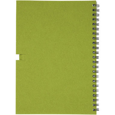 Блокнот Luciano Eco, колір зелений - 10775161- Фото №3