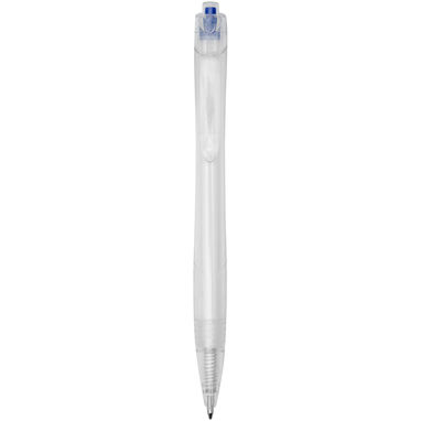 Ручка кулькова Honua, колір яскраво-синій, прозорий - 10775753- Фото №1