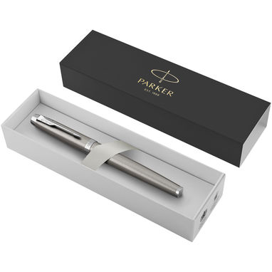 Ручка пір'яна Parker серії IM, колір сріблястий - 10776081- Фото №1