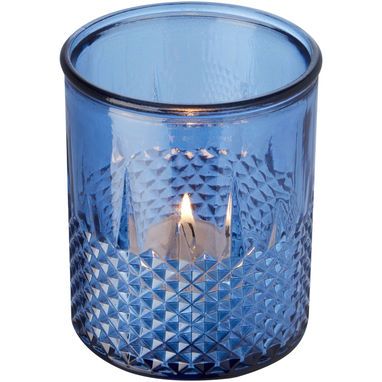 Подставка для чайной свечи Estrel, цвет синий прозрачный - 11322552- Фото №4