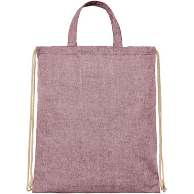 Рюкзак на шнурках Pheebs, колір вересковий,  бордовий - 12046020- Фото №2