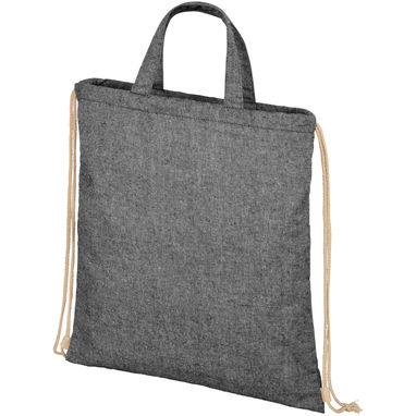 Рюкзак на шнурках Pheebs, колір вересковий,  чорний - 12046090- Фото №1