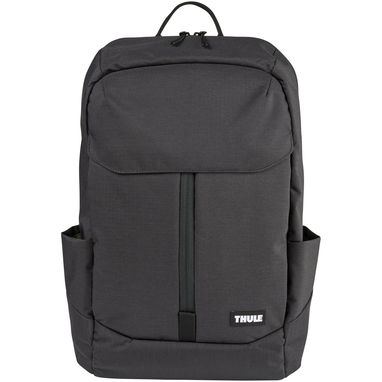Рюкзак для ноутбука Lithos, колір суцільний чорний - 12047600- Фото №2