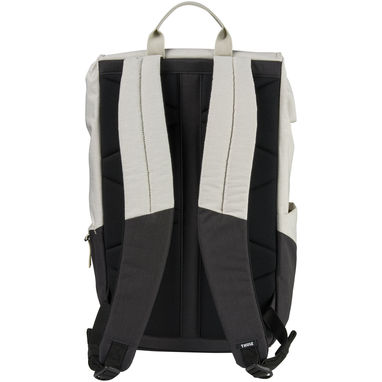 Рюкзак для ноутбука Lithos, колір натуральний, суцільний чорний - 12047700- Фото №3