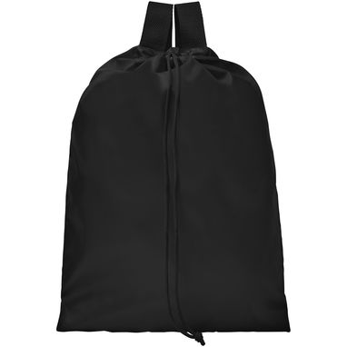 Рюкзак на шнурках Oriole, колір суцільний чорний - 12048500- Фото №2