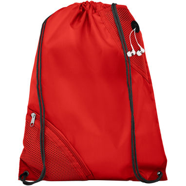 Рюкзак на шнурках Oriole , цвет красный - 12048602- Фото №4