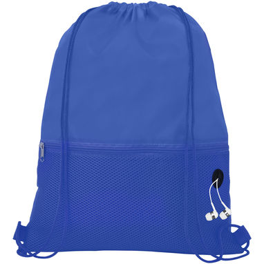Рюкзак сітчастий на шнурках Oriole, колір яскраво-синій - 12048701- Фото №4