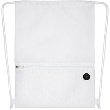 Рюкзак сітчастий на шнурках Oriole, колір білий - 12048703- Фото №2